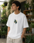 Polo Monstera Adansonii Blanco